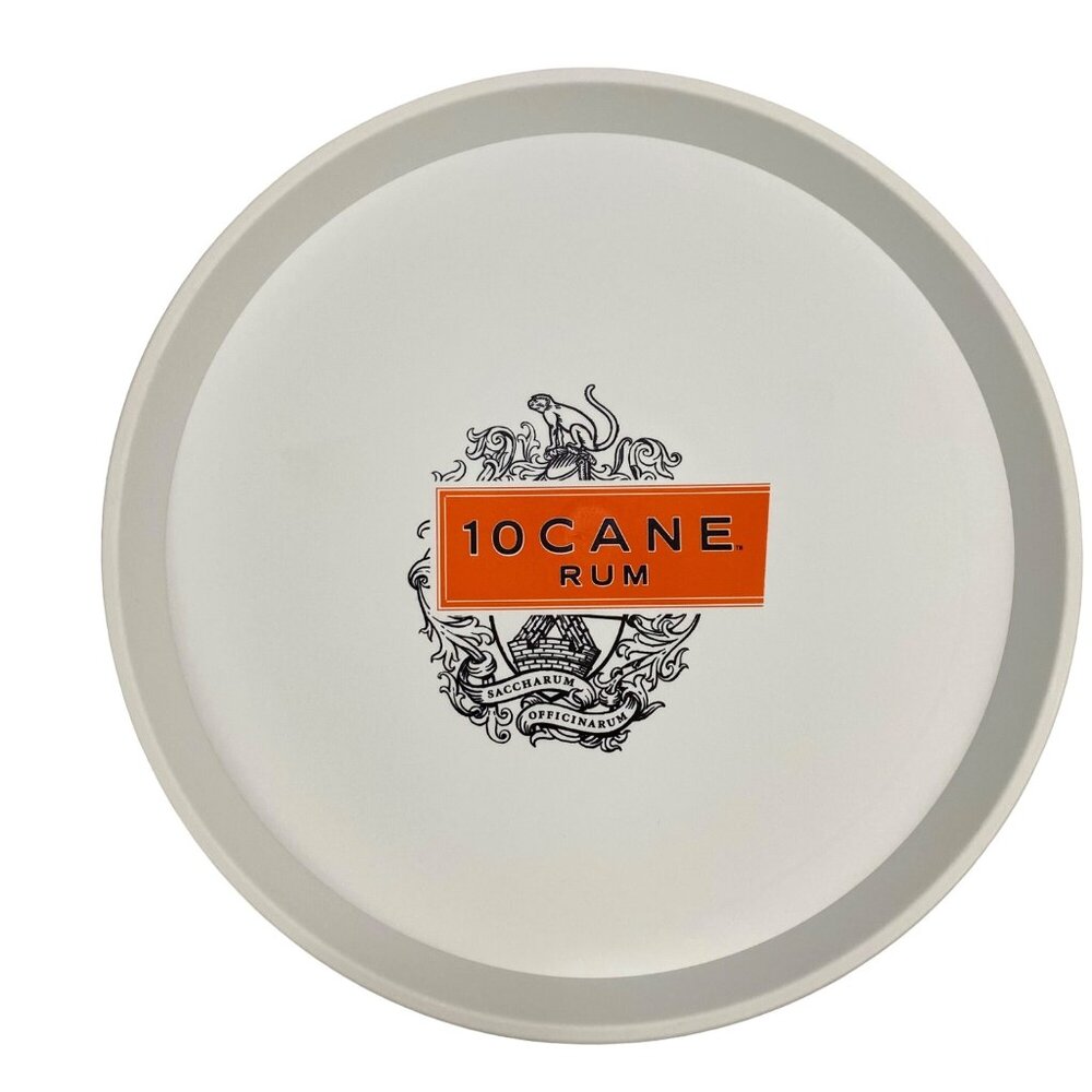 10 Cane Rum White Serving Tray Platter